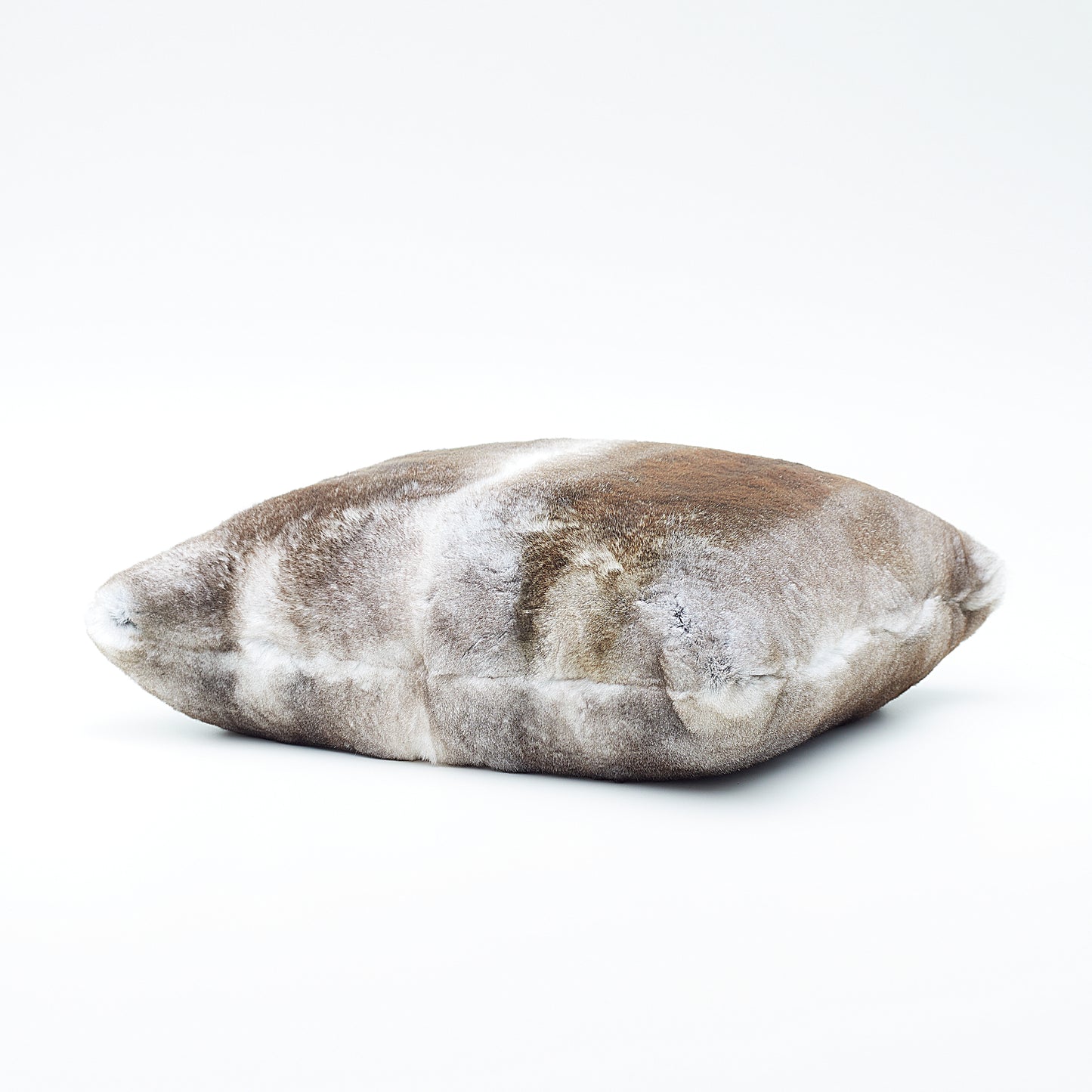 Echtpelz-Kissen Lapin grau 40 x 40
