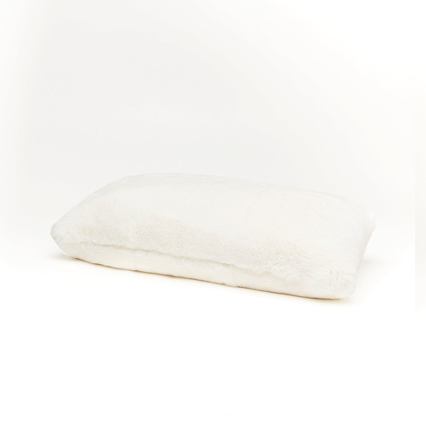 Echtpelz-Kissen Lapin weiss 60 x 30